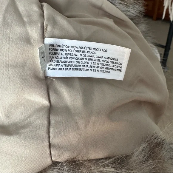 Wild Fable Cheetah Print Jacket Faux Fur - Picture 6 of 6